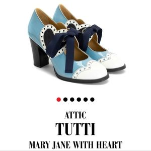 John Fluevog Attic Tutti Mary Jane Size 12